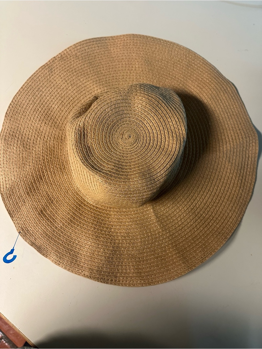 OLD NAVY, TAN, Wide-Brim Straw Sun Hat.